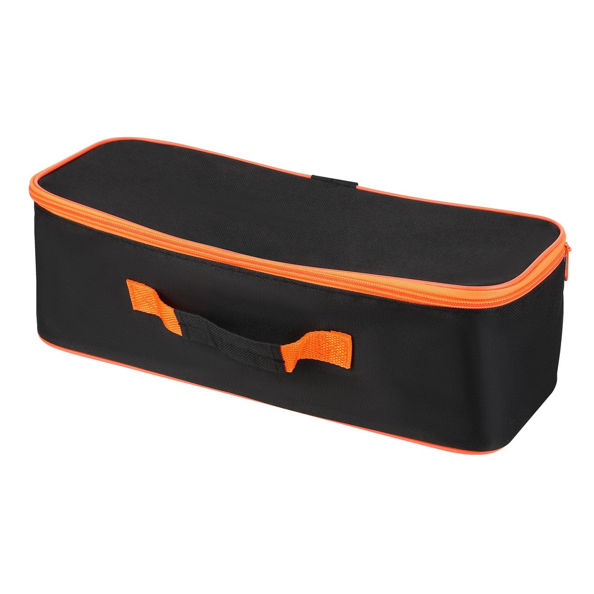 Wide-Mouth Zip Tool Bag in Water-Resistant Fabric, 14.56 Inches Long