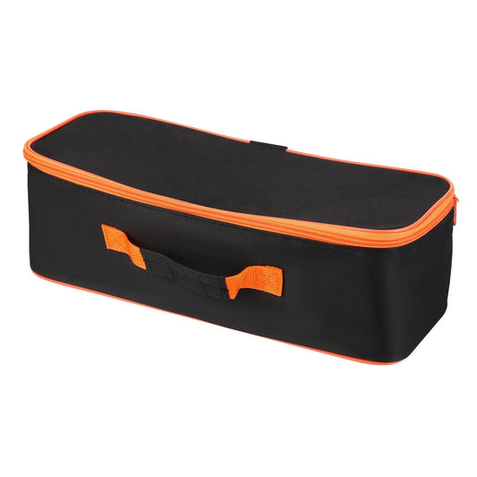 Wide-Mouth Zip Tool Bag in Water-Resistant Fabric, 14.56 Inches Long