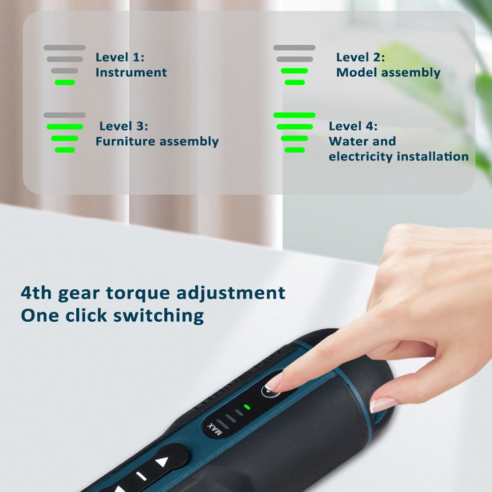 Cordless Electric Screwdriver Set with 105 Accessories, 3.6 V and 5 Nm - Image 4
