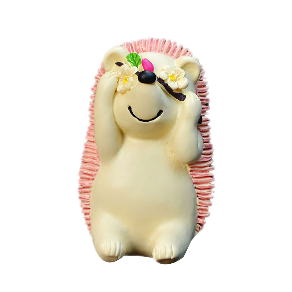 Hedgehog Air Vent Fragrance Clip in Resin, Supplied with One Scent Pad