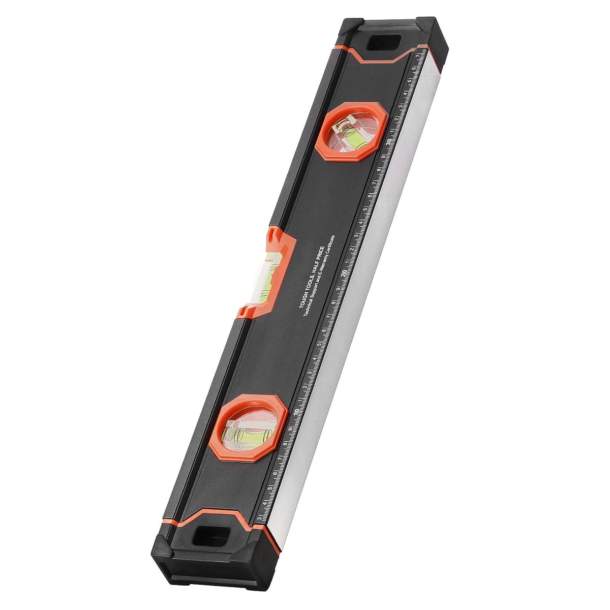 Four-Piece Aluminum Level Set at 48, 24, 16 and 10 Inches with Carry Bag