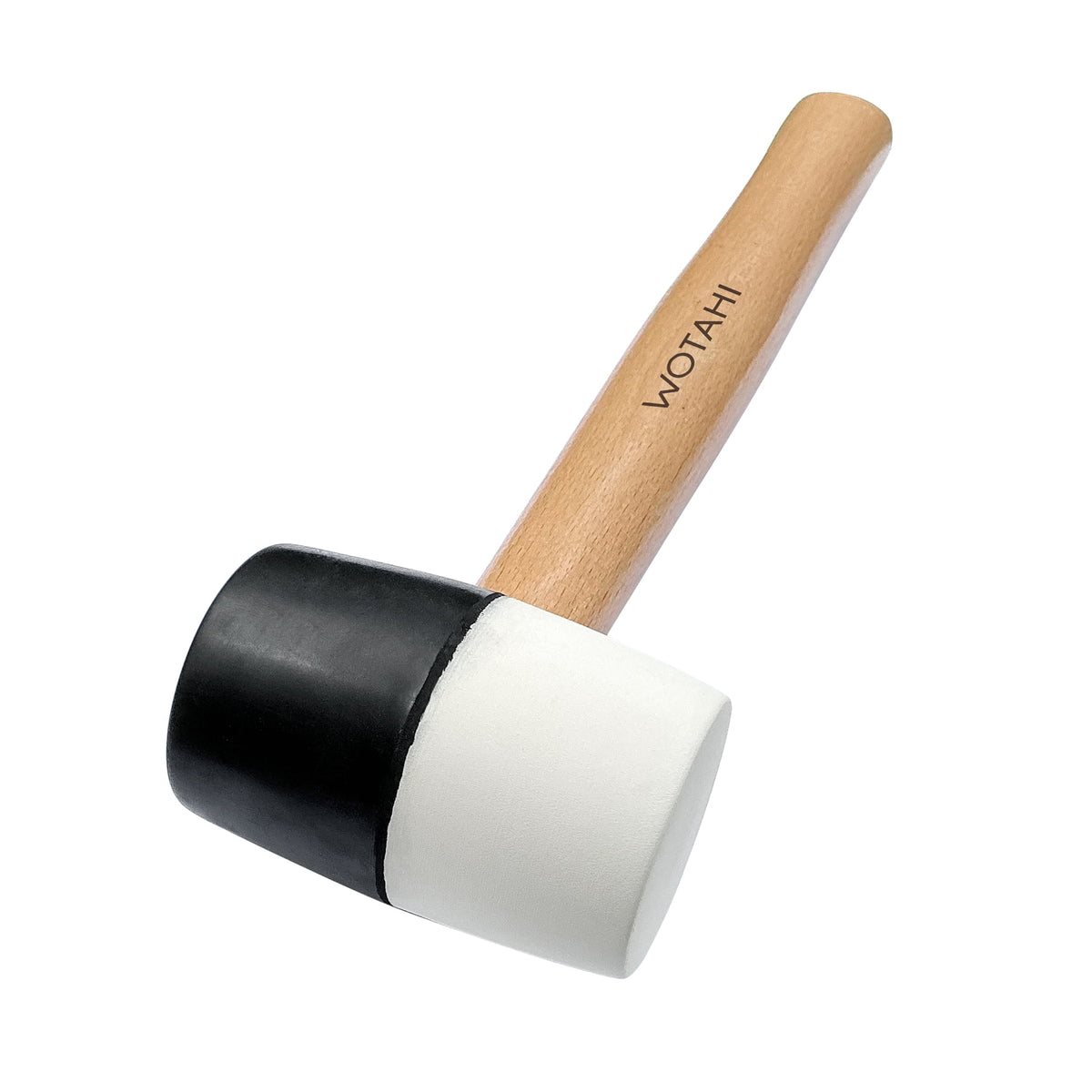 Rubber Mallet, 8 Ounce Double-Faced Head on a 10 Inch Hardwood Handle - Image 3