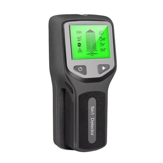 Five-in-One Wall Scanner with Backlit Display for Studs, Metal and Live Wires