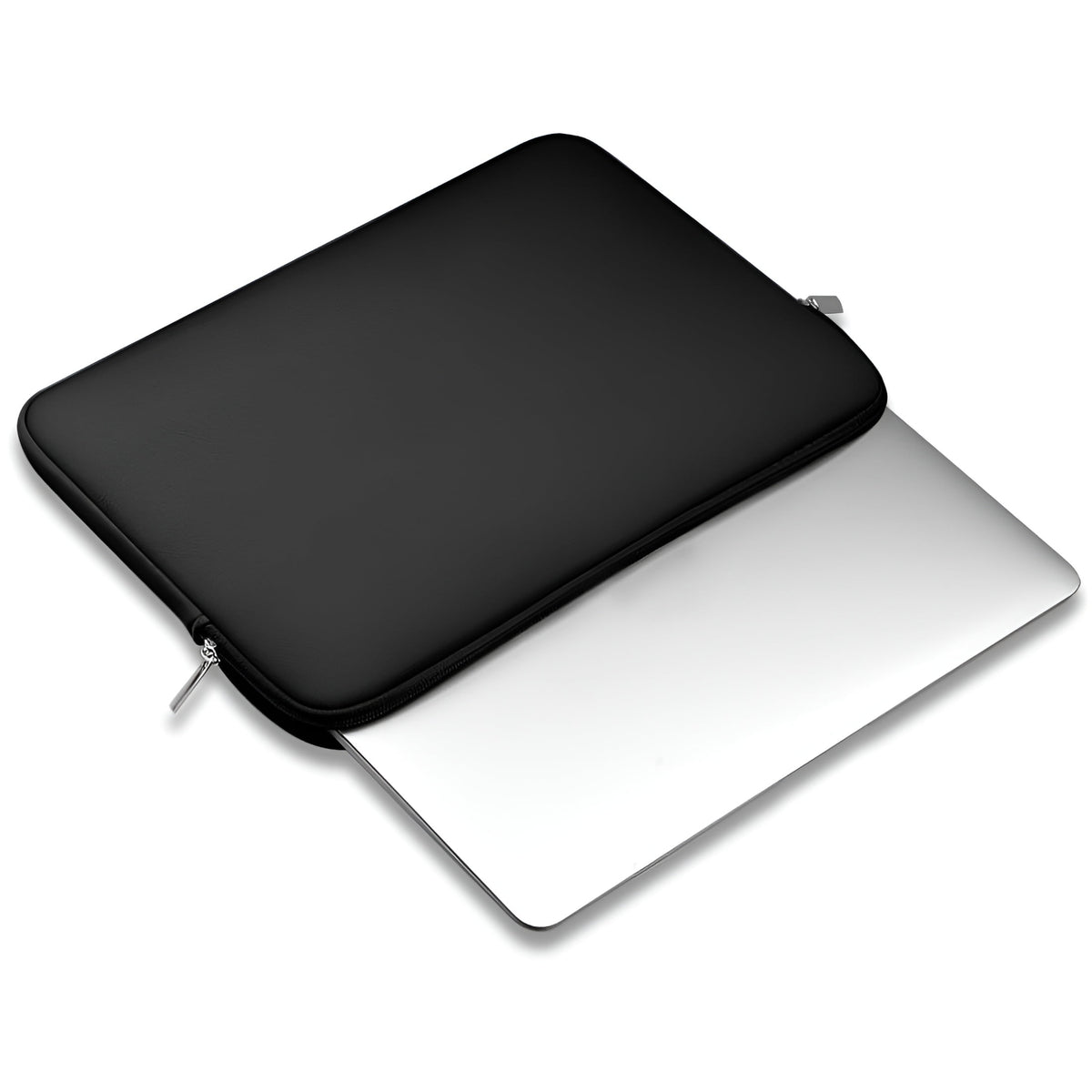 Padded Laptop Sleeve in Black for 11 to 15.6 Inch Notebooks, Water-Resistant - Image 2