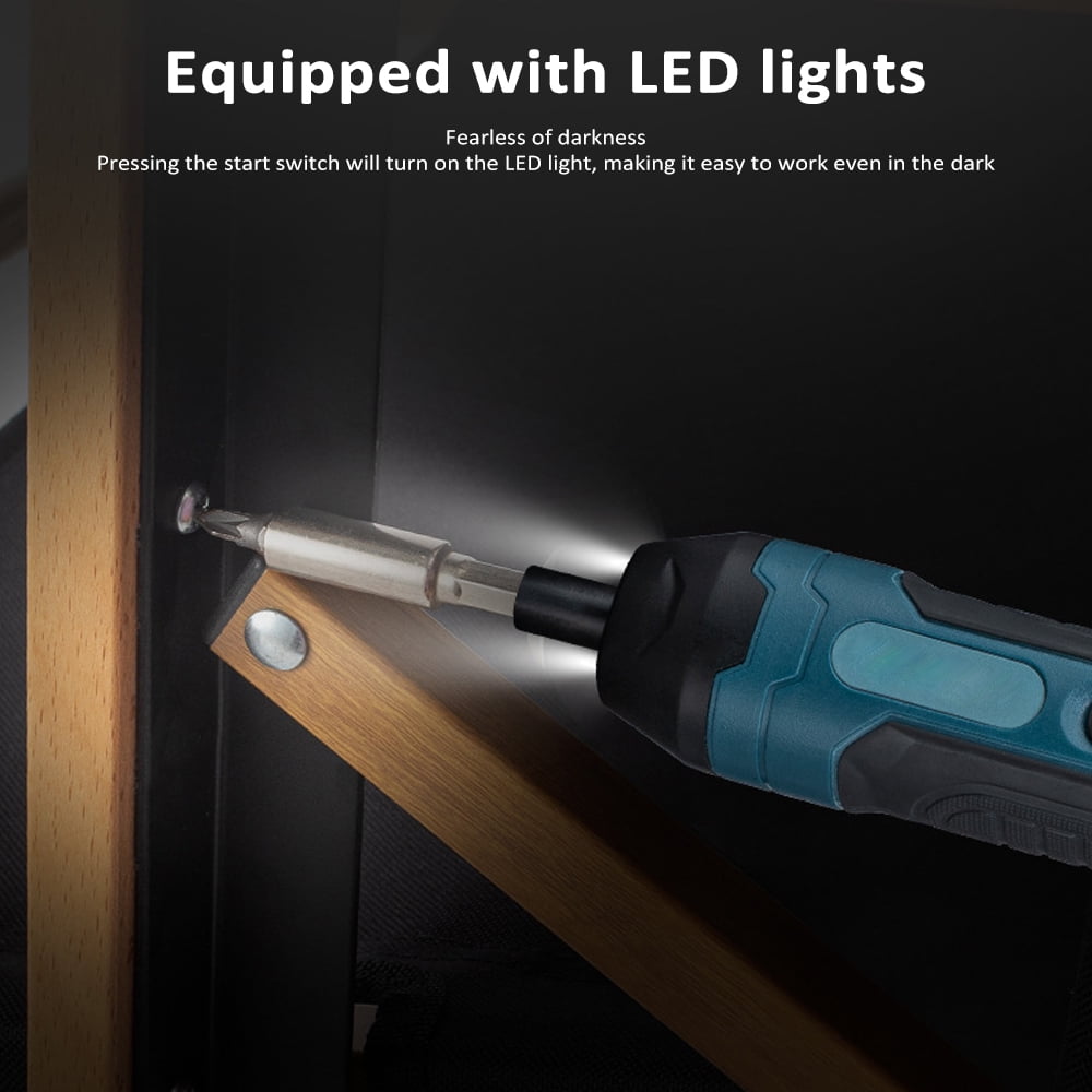 Cordless Electric Screwdriver Set with 105 Accessories, 3.6 V and 5 Nm - Image 2