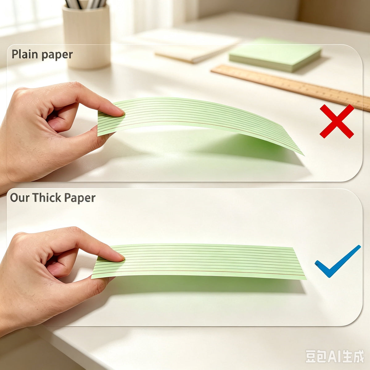 Ruled Index Cards in Four Colors, 200 Sheets at 3 by 5 Inches - Image 3