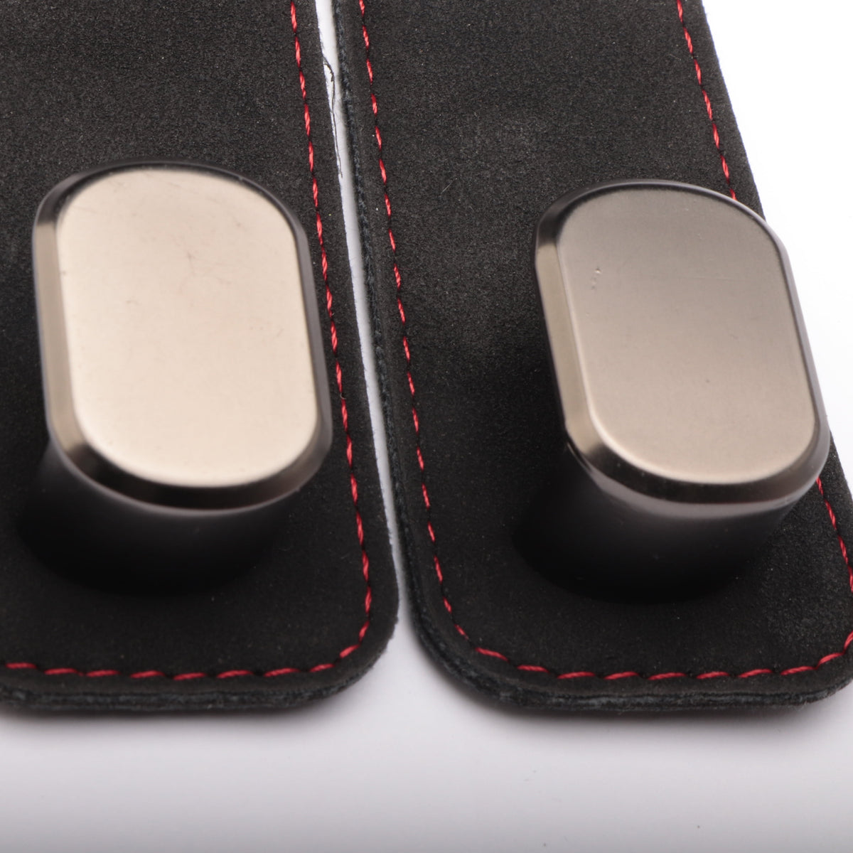 Headrest Hooks for Car Seats, Double Hook Design in Leather and Metal - Image 4