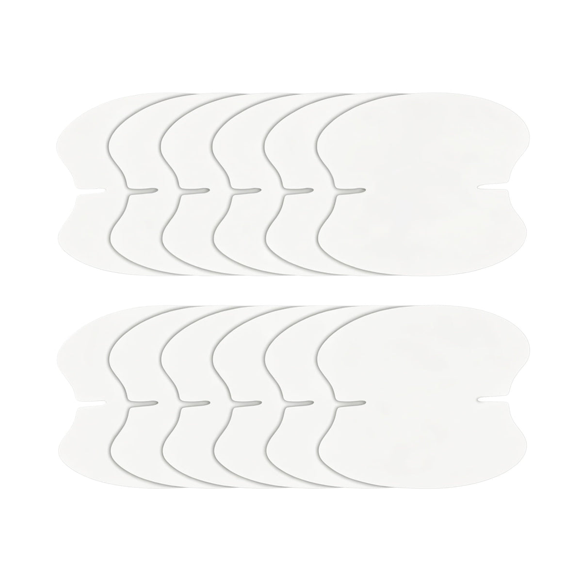 Door Handle Cup Protectors, Set of 10 Clear Films Against Scratches