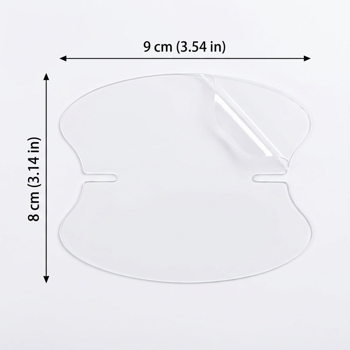 Door Handle Cup Protectors, Set of 10 Clear Films Against Scratches - Image 3