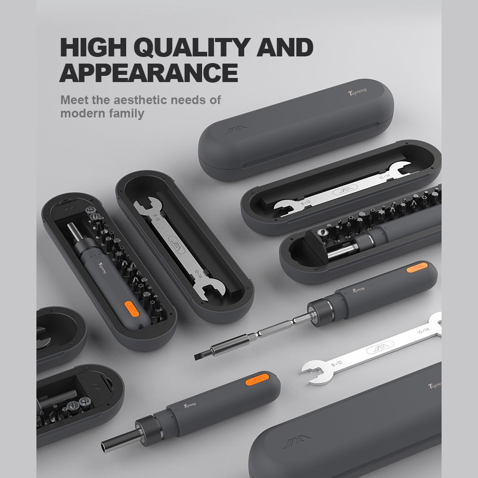 Ratcheting Screwdriver Set, 28 in 1 with Telescoping Shaft and 24 Precision Bits - Image 5