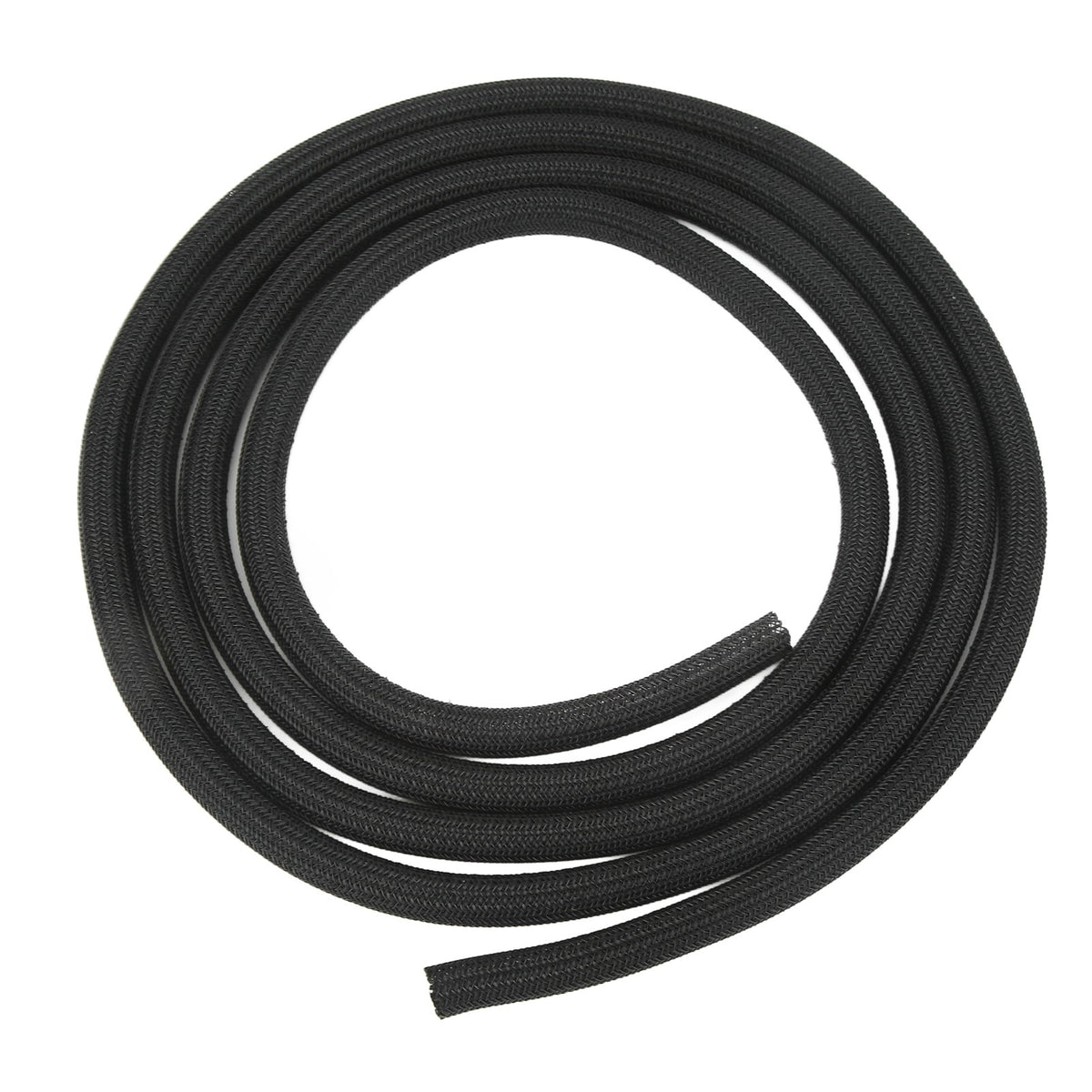 Self-Wrapping Cord Sleeve in Black, 10 Foot Length at Half-Inch Diameter - Image 5