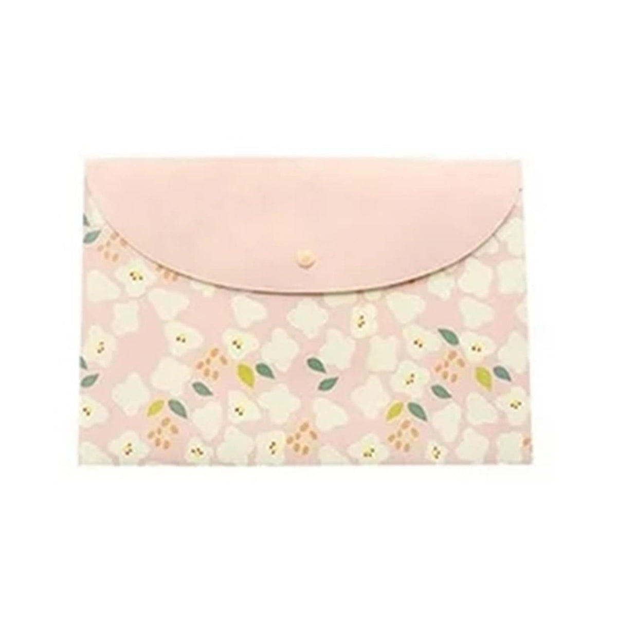 Clear Snap-Button Document Envelope in Letter Size, Single Folder - Image 2