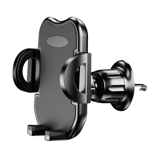 Air Vent Phone Mount with Steel Hook and 360-Degree Rotation, Black